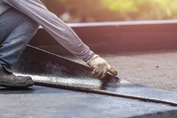 Professional Waterproofing technician working in Union Grove, WI